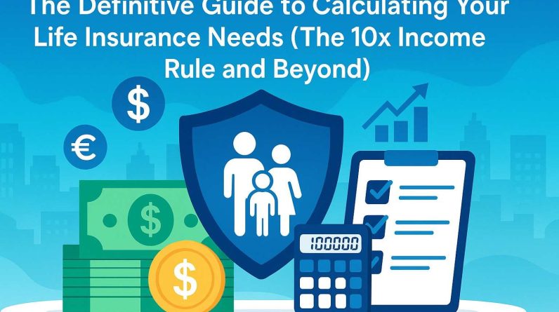 The Definitive Guide to Calculating Your Life Insurance Needs (The 10x Income Rule and Beyond)